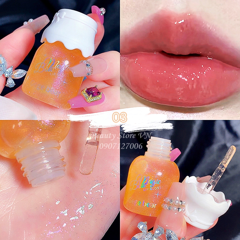 [FREESHIP💋] Son Bóng Có Nhũ Siêu Lấp Lánh Căng Mọng Môi