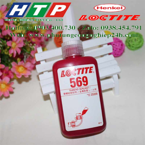 Keo dán làm kín ren loctite 569-50ml