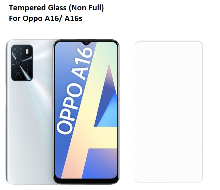 Kính cường lực Oppo A16 / Oppo A16s (Không Full)