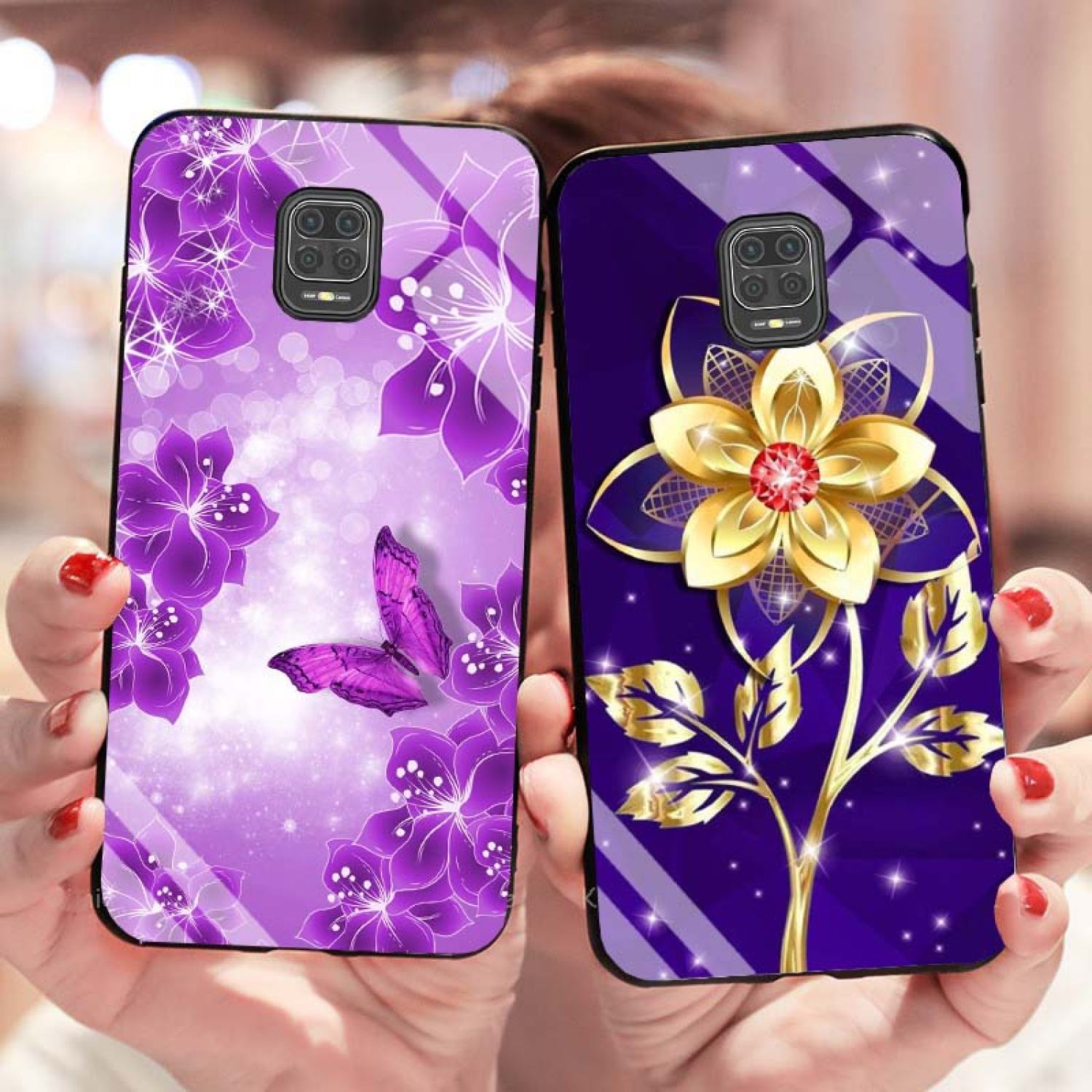 Ốp Xiaomi Redmi Note 9, Note 9s, Note 9 Pro Lưng Kính Cường Lực Mới ƞhất