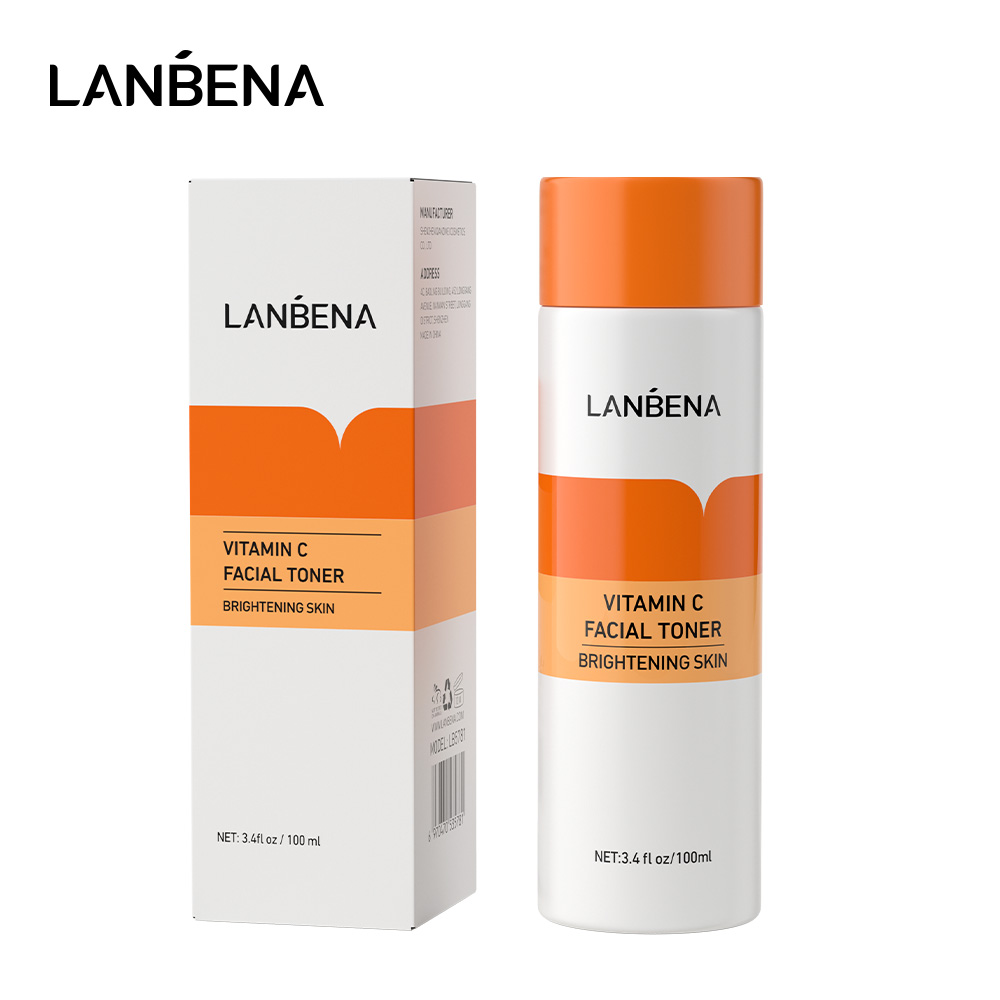 LANBENA Vitamin C Toner Làm sáng và làm trắng da Dưỡng ẩm da mặt Trẻ hóa