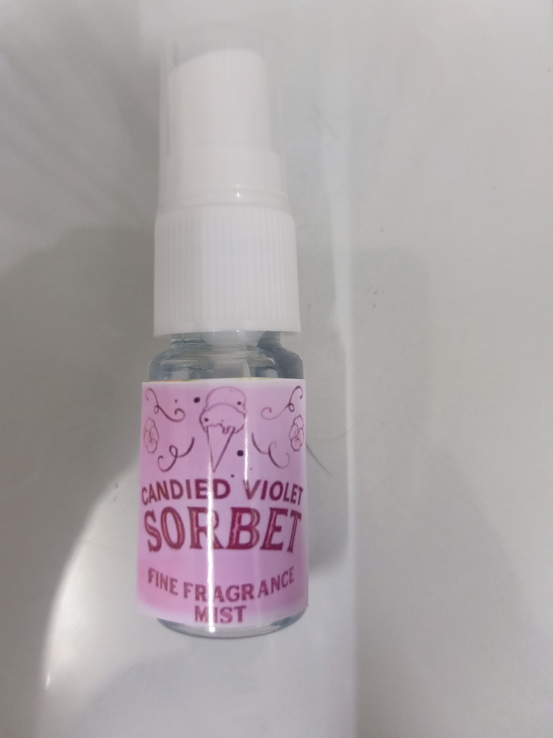 Xịt thơm candied violet sorbet body mist bath and body works chai 236ml/20ml/10ml