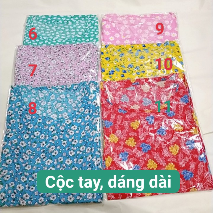 Váy Hoa Chất Lanh Lụa Mát, Nhiều Màu