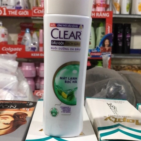 Dầu gội clear mát lạnh bạc hà 170g