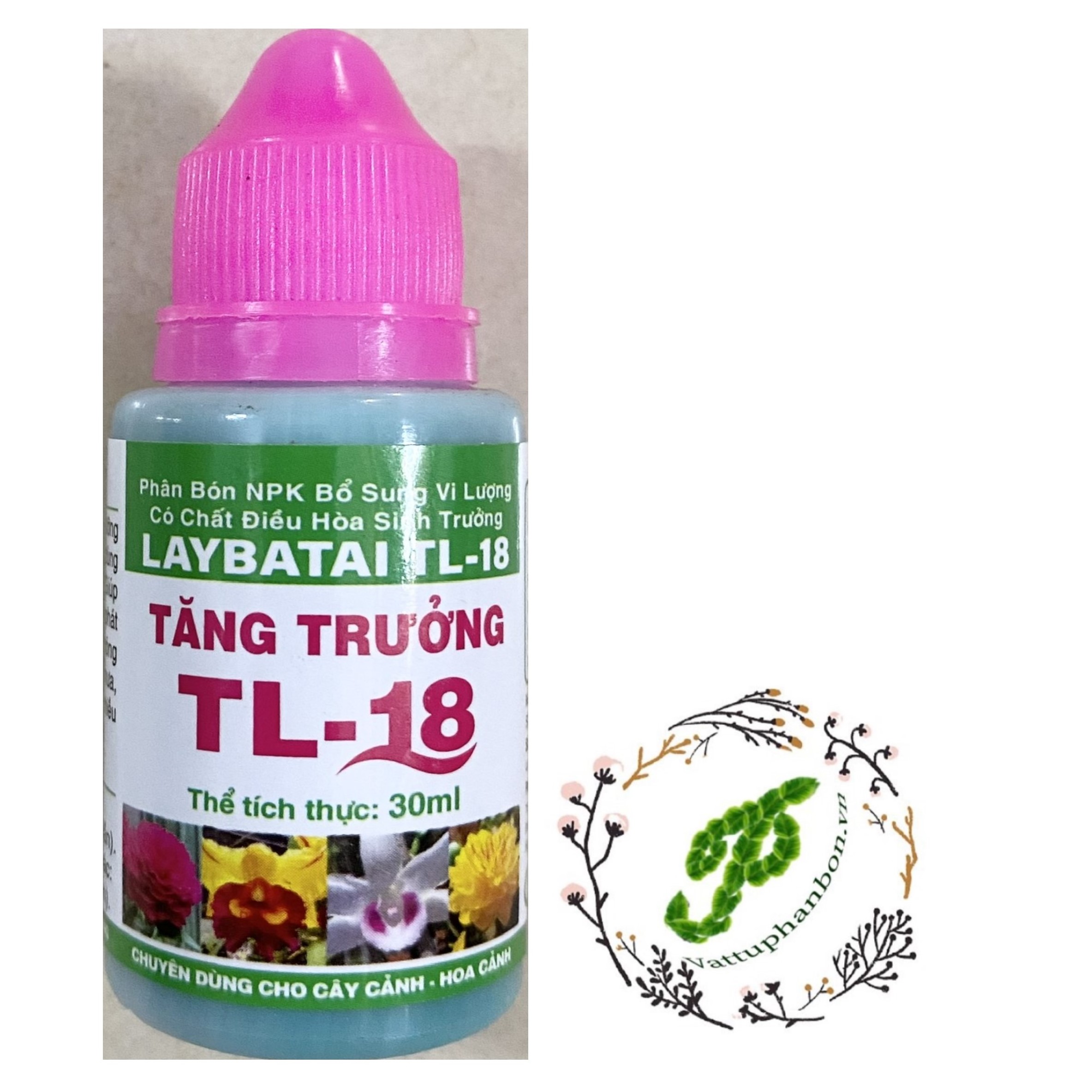 Laybatai tl-18 - phân bón npk bổ sung vi lượng - #285a# 30ml