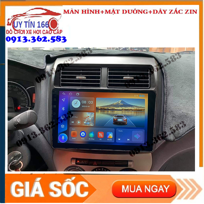 [Hỗ Trợ Lắp Đặt Tại Hà Nội] Màn hình ANDROID OLED WIFI cho xe TOYOTA WIGO công nghệ mới nhất Với  hệ điều hành android 10.0 kết nối wifi, xem bản đồ vietmap, xem youtube, bảo hành uy tín 1 đổi 1, SHOP UY TÍN 166!