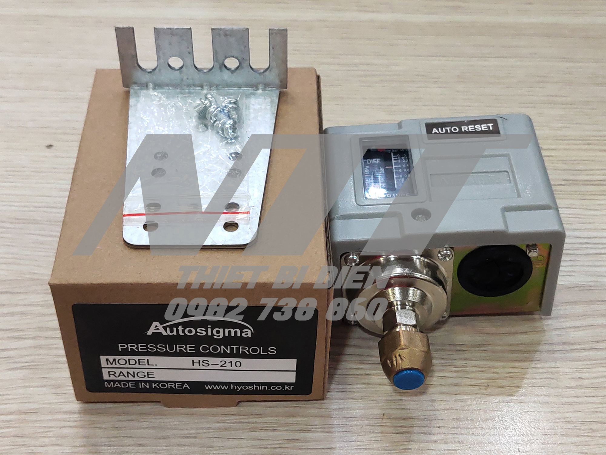 Công tắc áp suất HS203, HS206, HS210, HS220, HS230 Autosigma