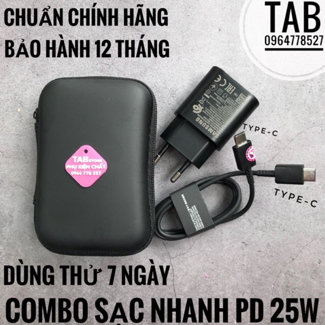 Bộ Sạc Nhanh Samsung PD 25W