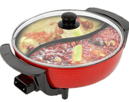 Bếp Lẩu Điện Đôi 2 Ngăn - Nồi Lẩu Điện 2 Ngăn - nồi lẩu cao cấp - bếp nướng điện đa năng cao cấp