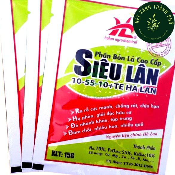 [GIAO HÀNG 2 GIỜ] Siêu lân đỏ dạng bột, gói 15gr, siêu lân đỏ Hà Lan
