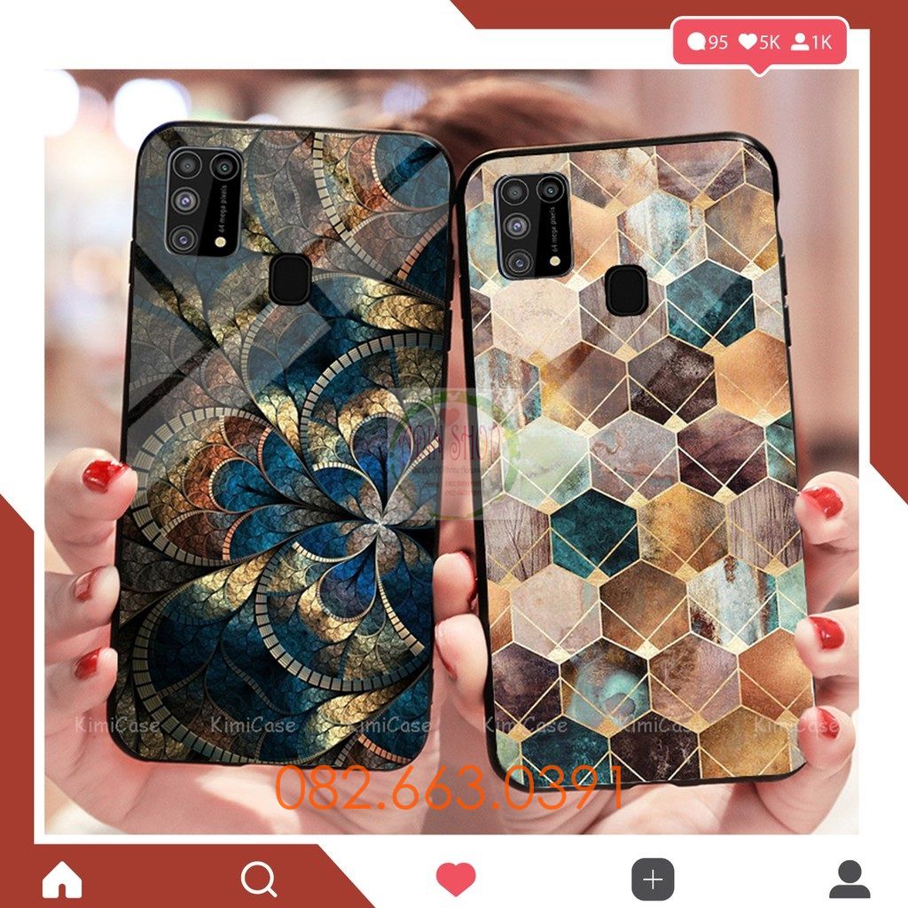 [HCM]Ốp lưng ép kính dành cho Samsung M21 M30S