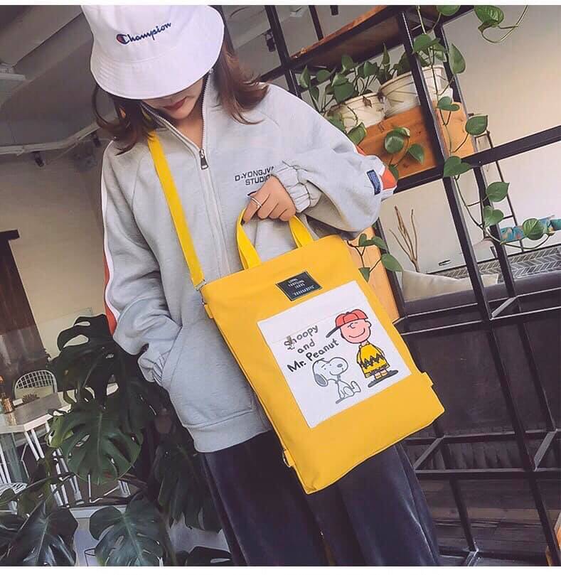 [HCM]Túi Tote Cậu Bé Và Chú Bé Vàng