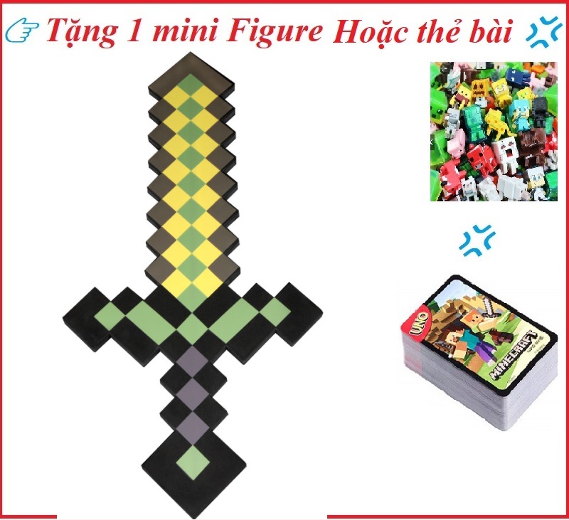 [HCM]Combo 3 kiếm mine craft