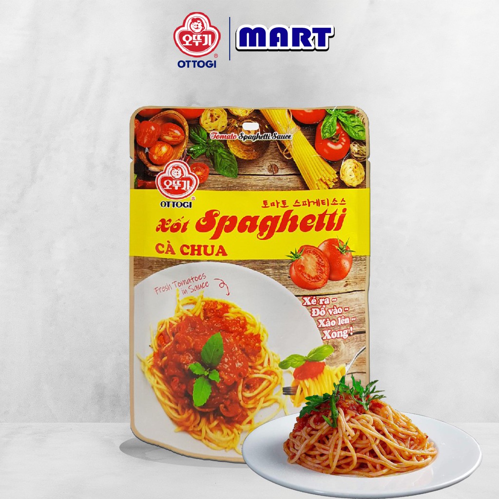 [FREESHIP️] - Xốt mì Spaghetti vị cà chua và ớt Ottogi gói 110g