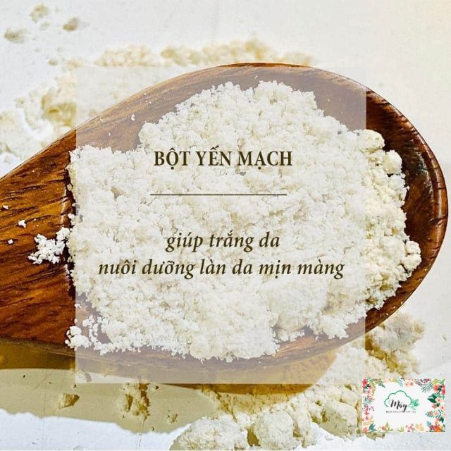 Bột yến mạch mịn handmade 100g
