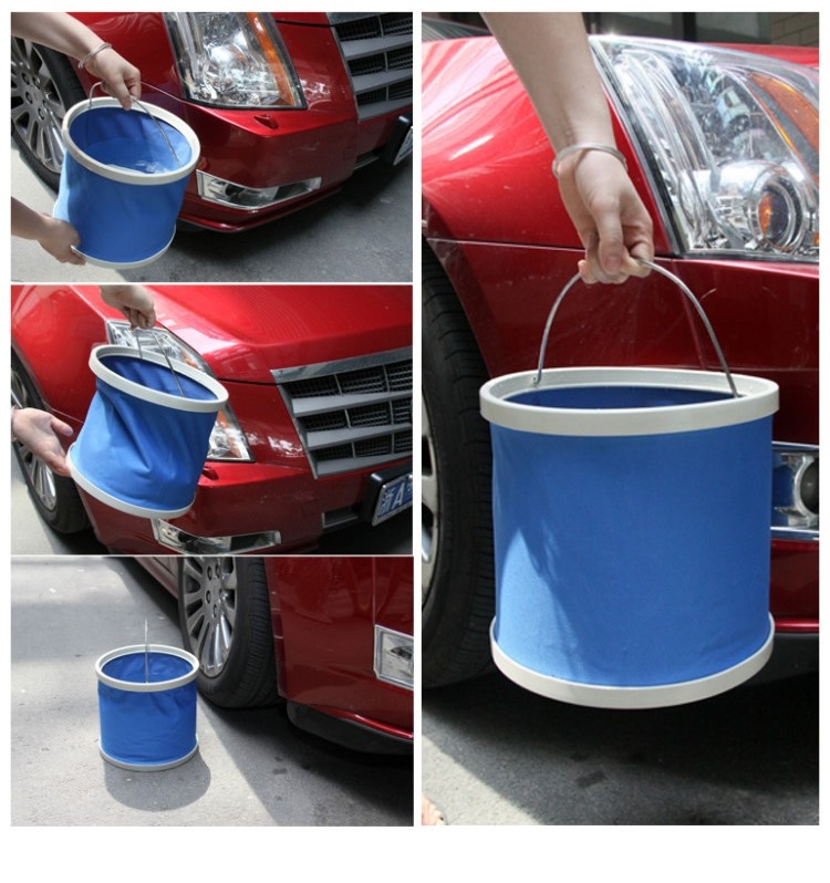 Xô đựng nước gấp gọn - xô câu cá gấp gọn dung tích 9l