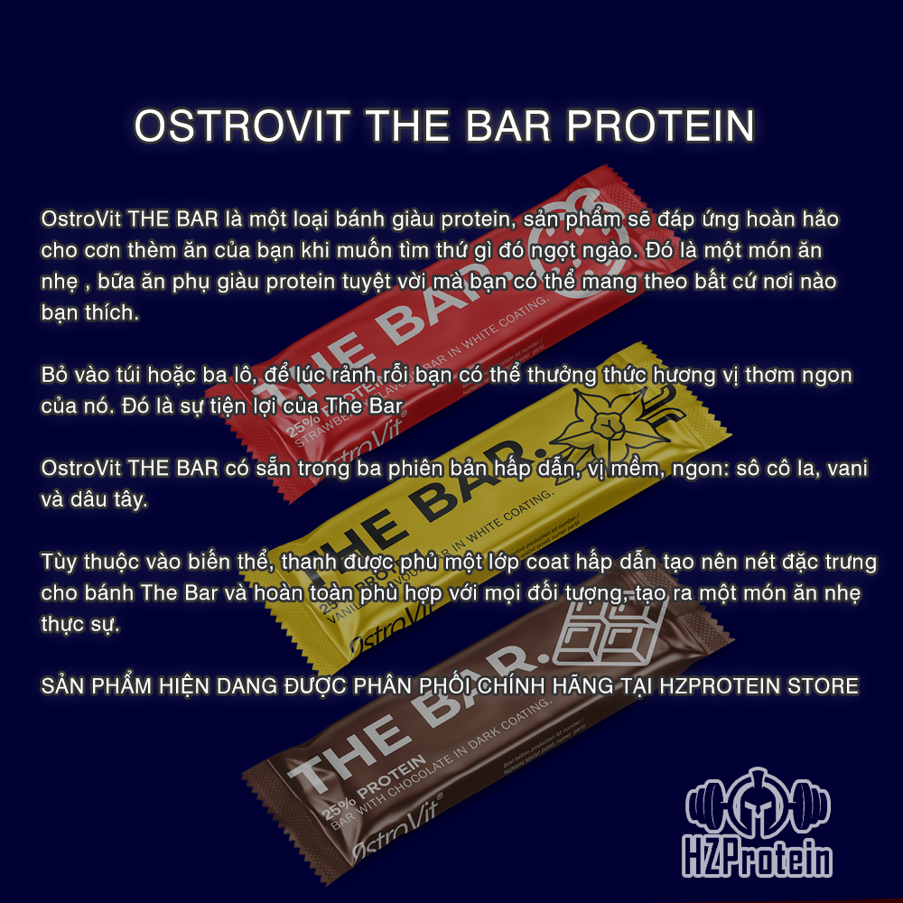 Ostrovit The Bar - Delicious Protein Bar (1 Bar)