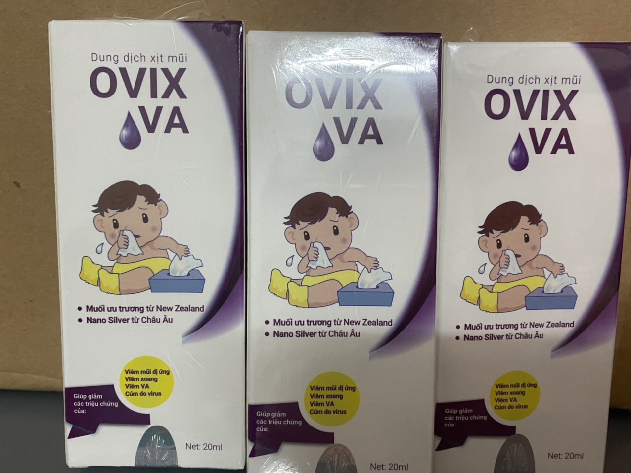 Xịt Mũi Ovix VA