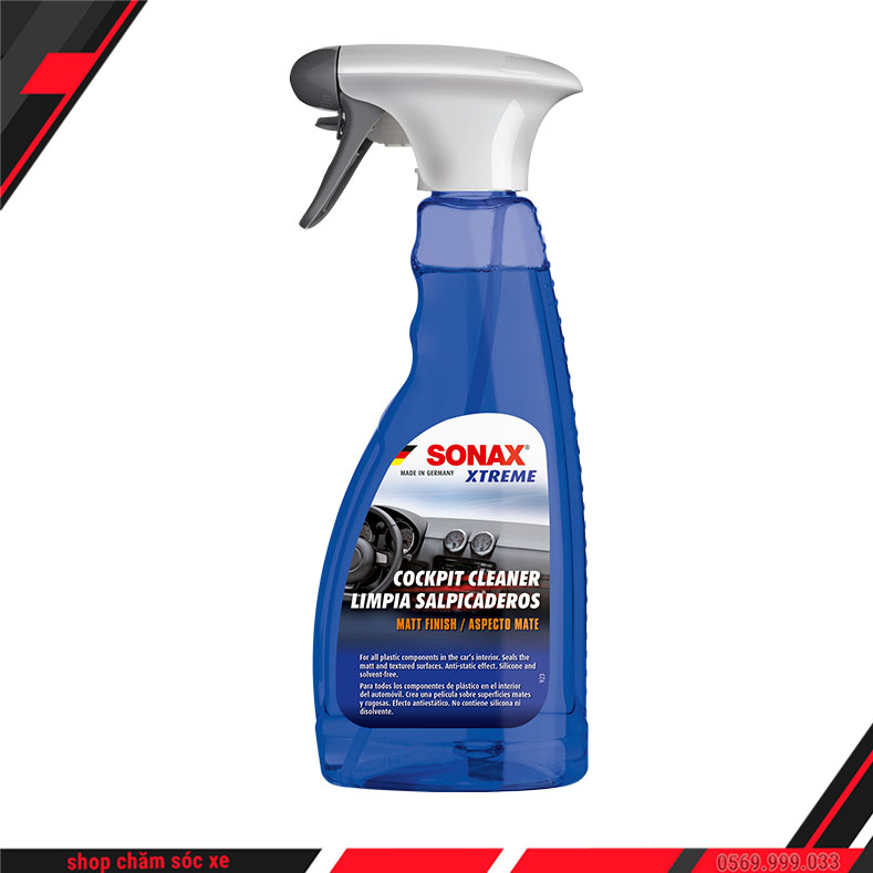 Vệ sinh bảo dưỡng chống lão hóa nhựa nội thất sonax 500ml