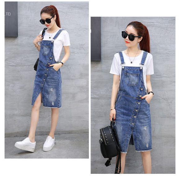 ĐẦM YẾM JEAN PHỐI NÚT D752