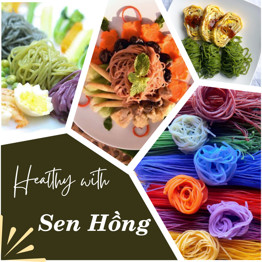 Bún Củ Dền Sen Hồng 300g