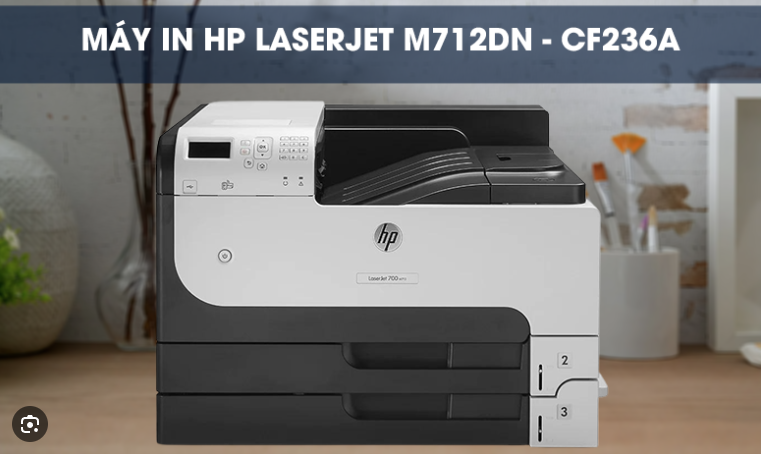 Máy in HP LaserJet Enterprise M712dn - CF236A
