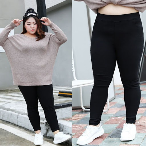 Quần legging nữ bigsize