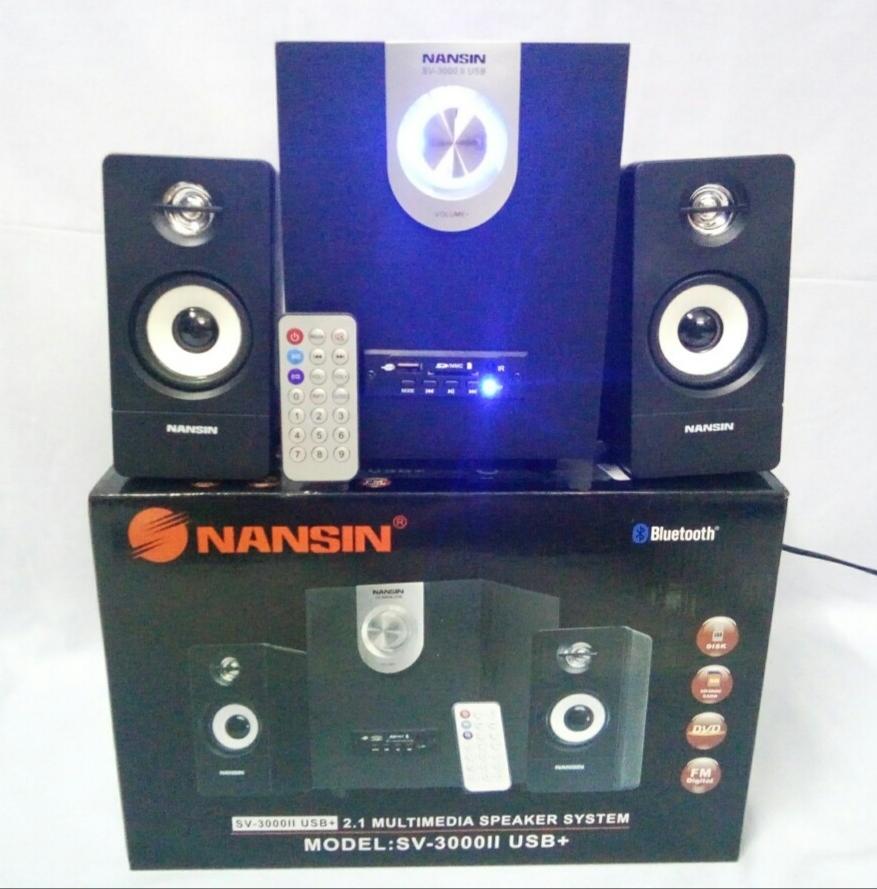 loa vi tính Nansin. sv 3000 BLUETOOTH, USB, THẺ NHỚ, REMOTE