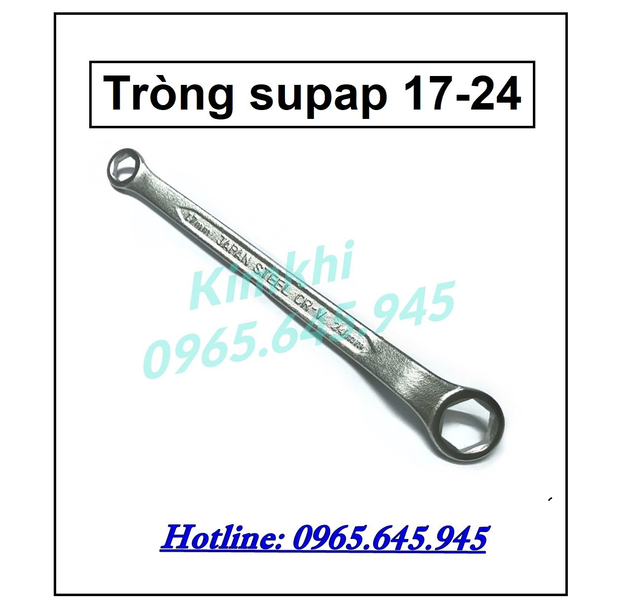Tròng mở nắp supap xe máy yamaha 17 24