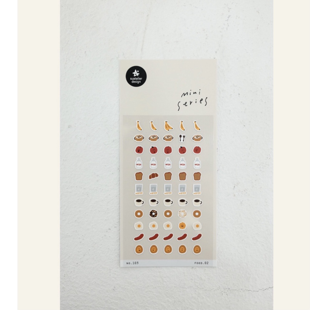Stickers Hàn SUATELIER - Mini series