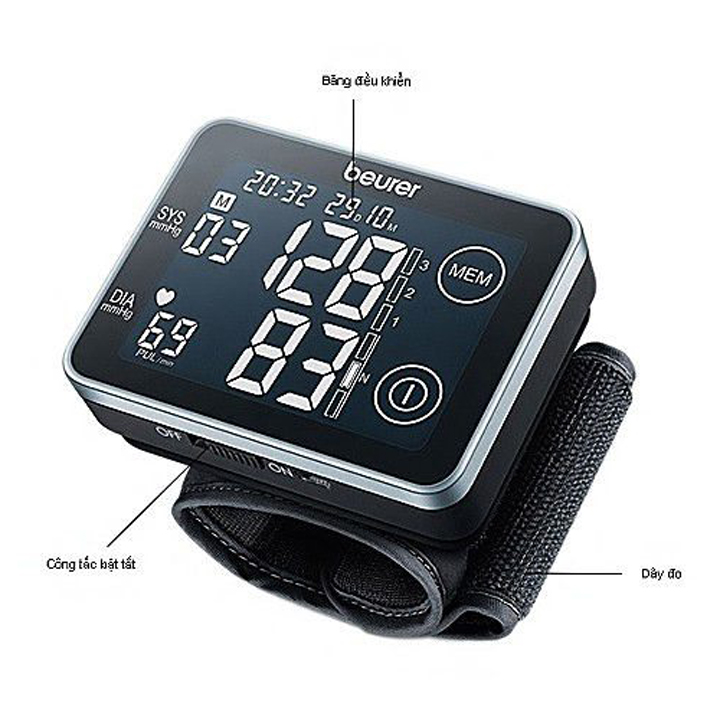 (GIÁ Hủy Diệt)  Máy Đo Huyết Áp Beurer Điện Tử Cảm Ứng BC58
