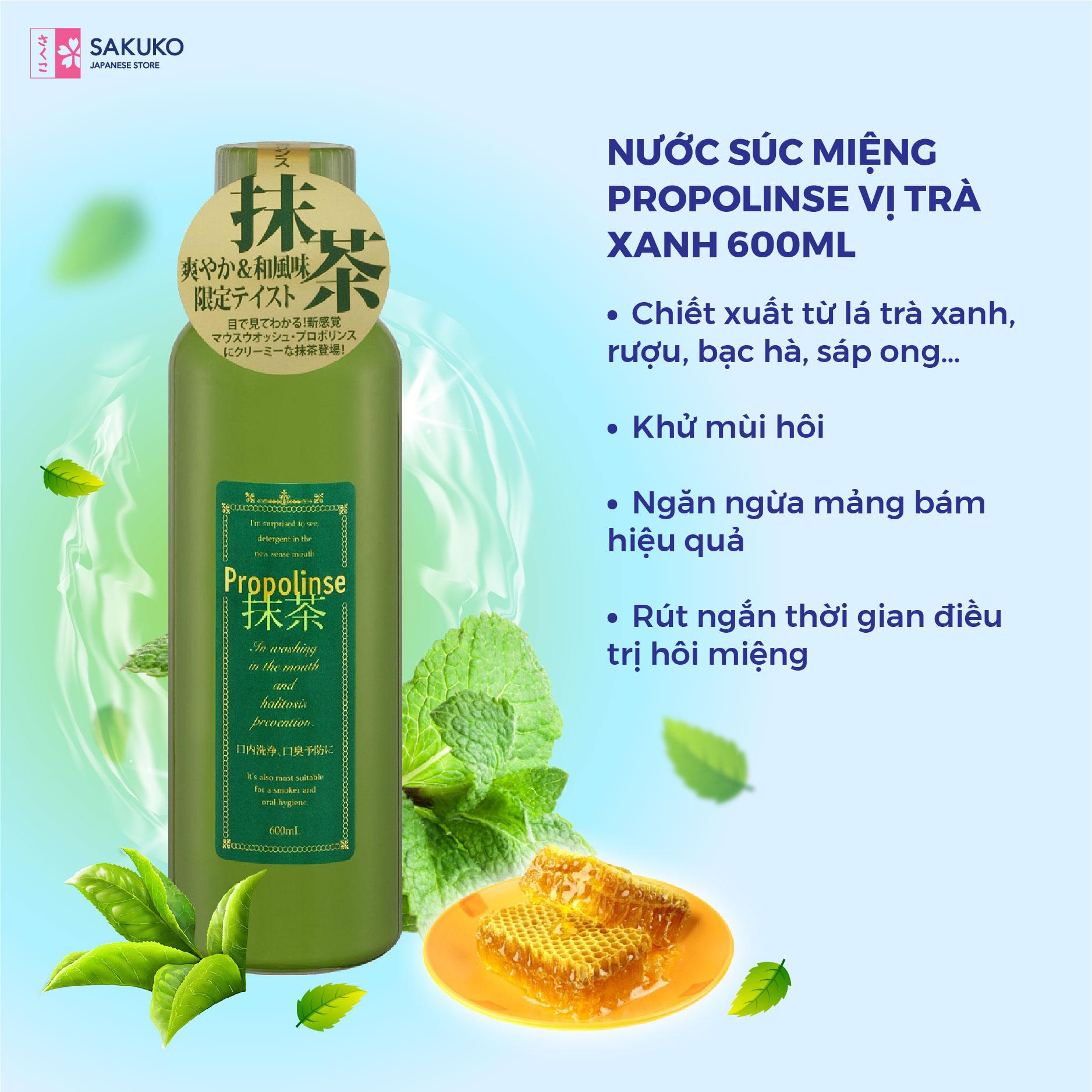 Nước Súc Miệng Propolinse 600ml - Súc Miệng
