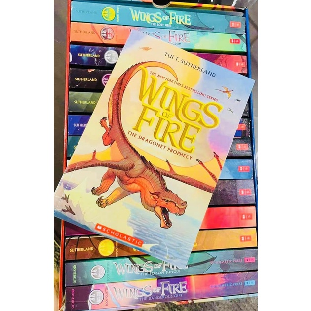 Bộ - No box - WINGS OF FIRE - FULL 15 BOOKS
