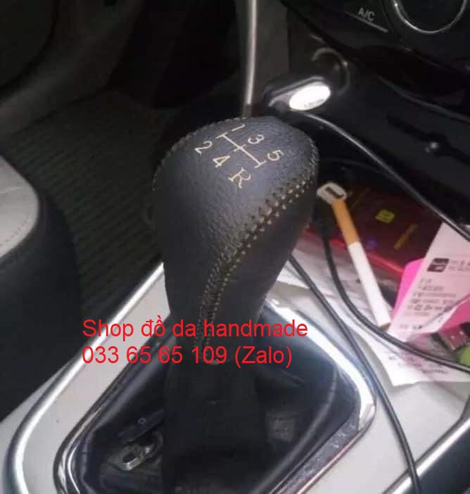 [Kia carens] Bọc cần số kia carens số sàn bằng da bò, nhiều mầu sắc bảo hành 12 tháng