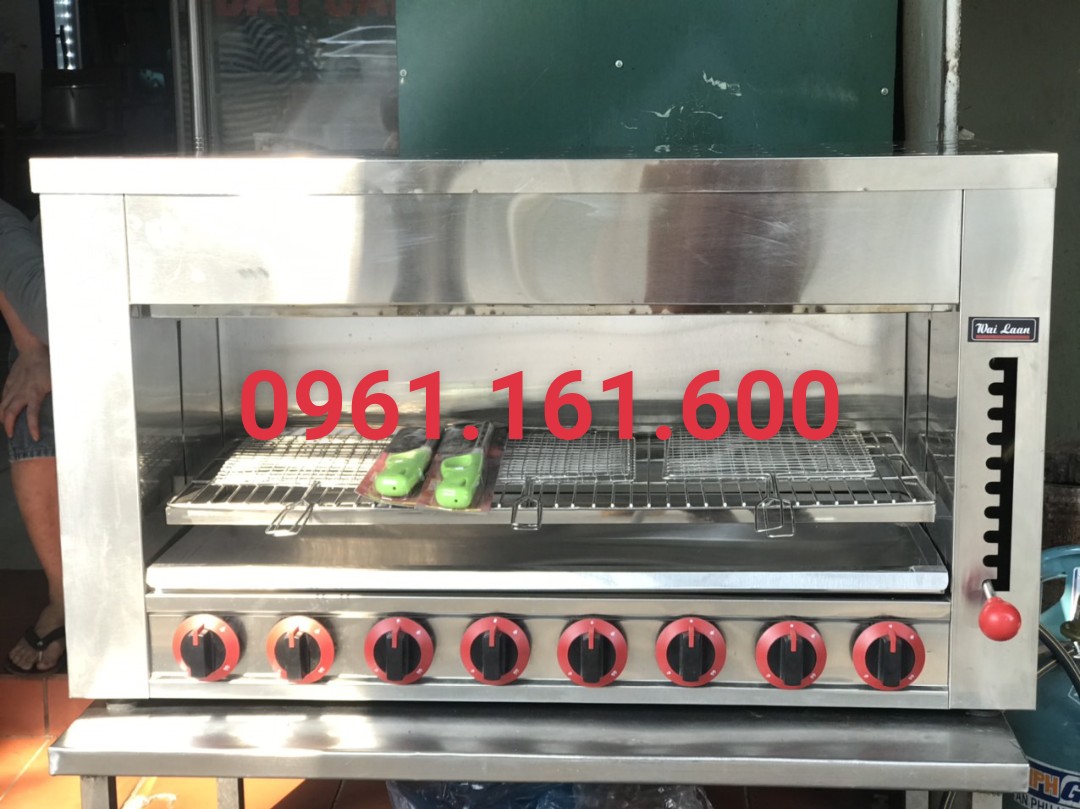 SALAMANDER INOX 8 HỌNG GA