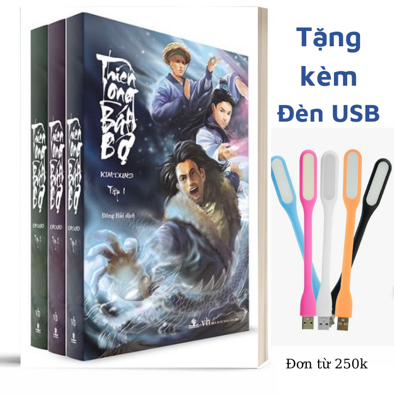 SÁCH - Combo 3 Tập Thiên Long Bát Bộ + Tặng kèm bookmark