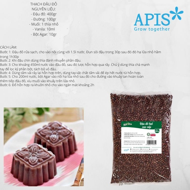 1 GÓI ĐẬU ĐỎ HẠT CAO CẤP NAVITA 150G