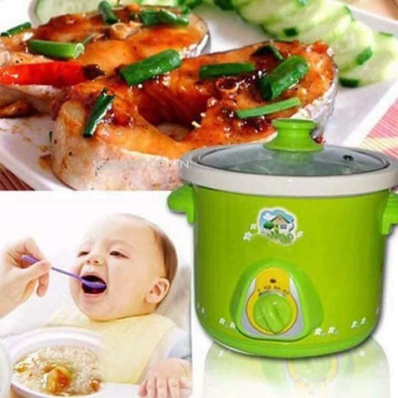 Nồi Hầm 1,5 Lit, Nồi Hầm Cháo Đa Năng Cho Bé