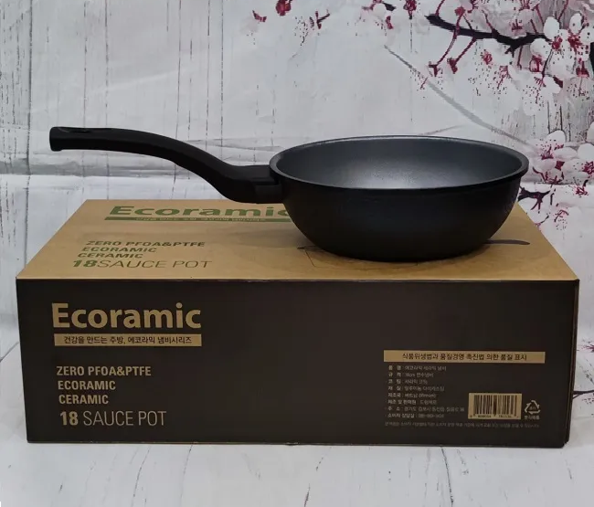 Chảo Sâu Lòng 18cm Không Từ Ecoramic