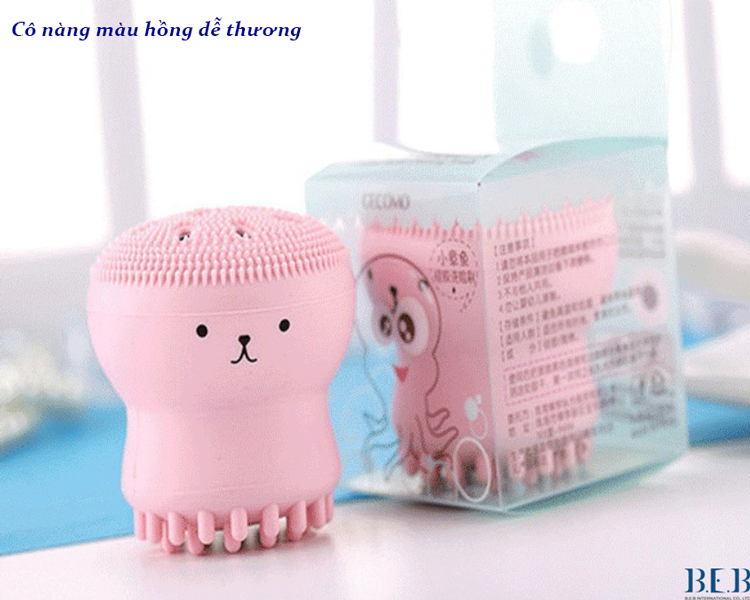[HCM][xả kho] Rửa mặt bạch tuộc Etude house silicon