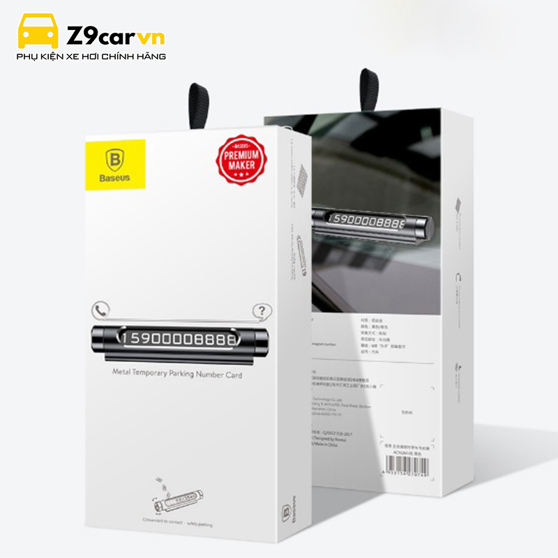 Bảng số điện thoại Baseus All Metal