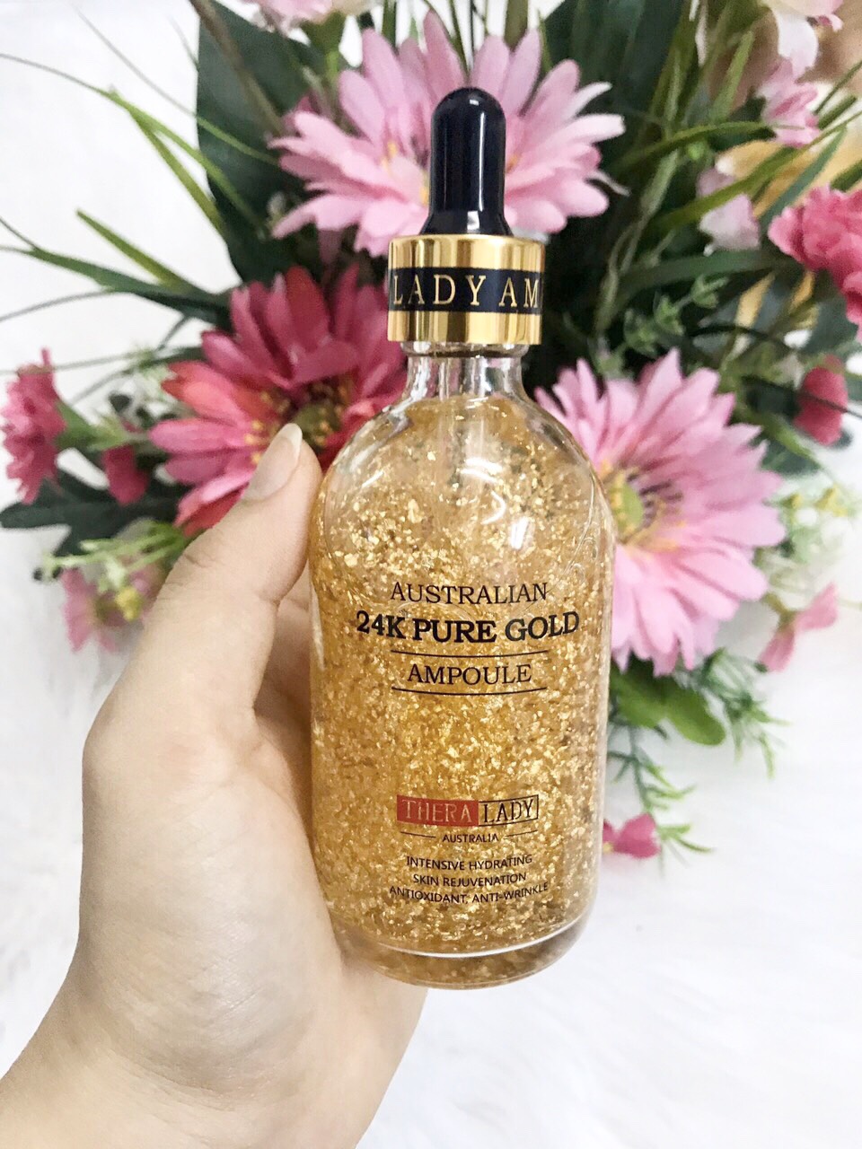 [HCM]Tinh chất dưỡng da 24k Pure Gold Ampoule 100ml