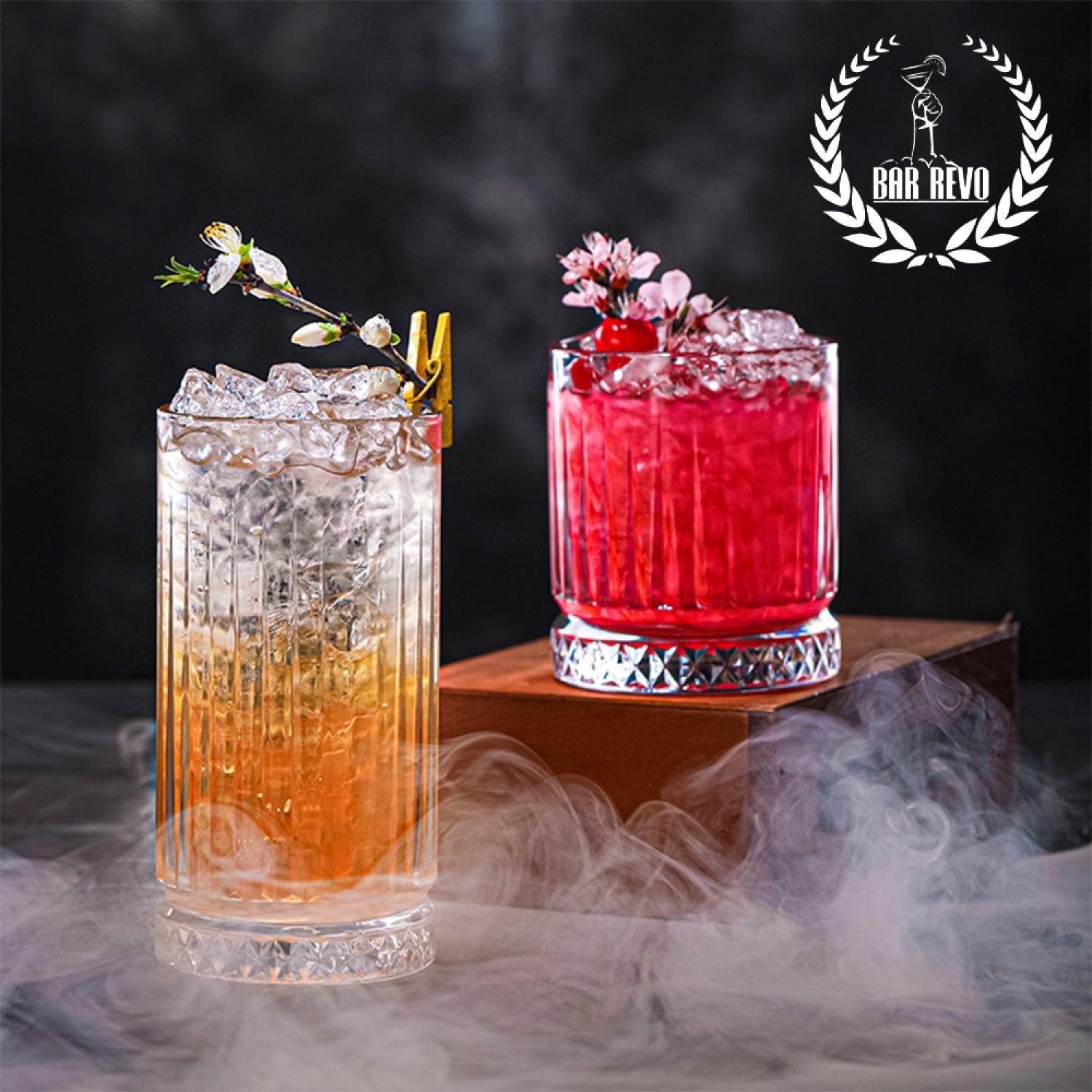 Retro Style Elysia Highbal Glass - Ly Thủy Tinh