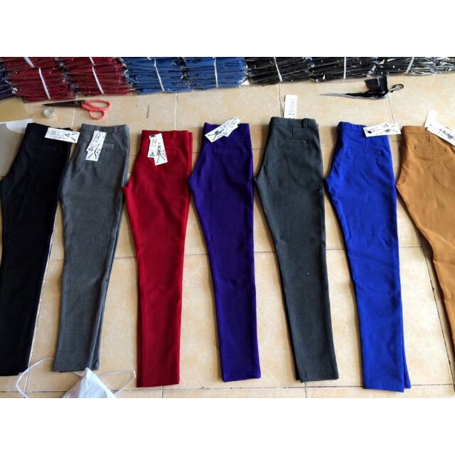 Quần Cotton Đẹp Dây Kéo