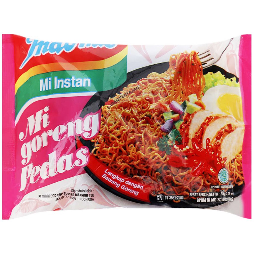 MÌ TRỘN INDOMIE 4 VỊ ( 1 GÓI)