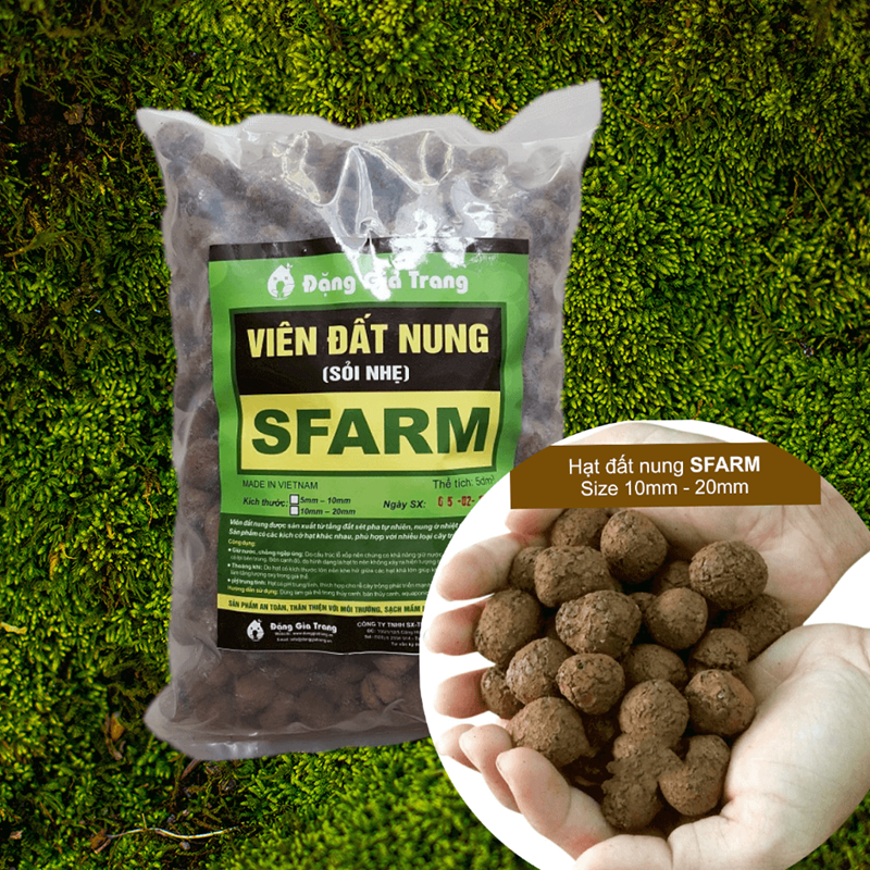Viên Đất Nung 10-20mm SFARM