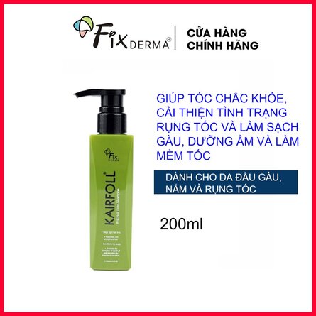 Dầu Gội Ngăn Rụng Tóc Fixderma Kairfoll Shampoo (200ml)
