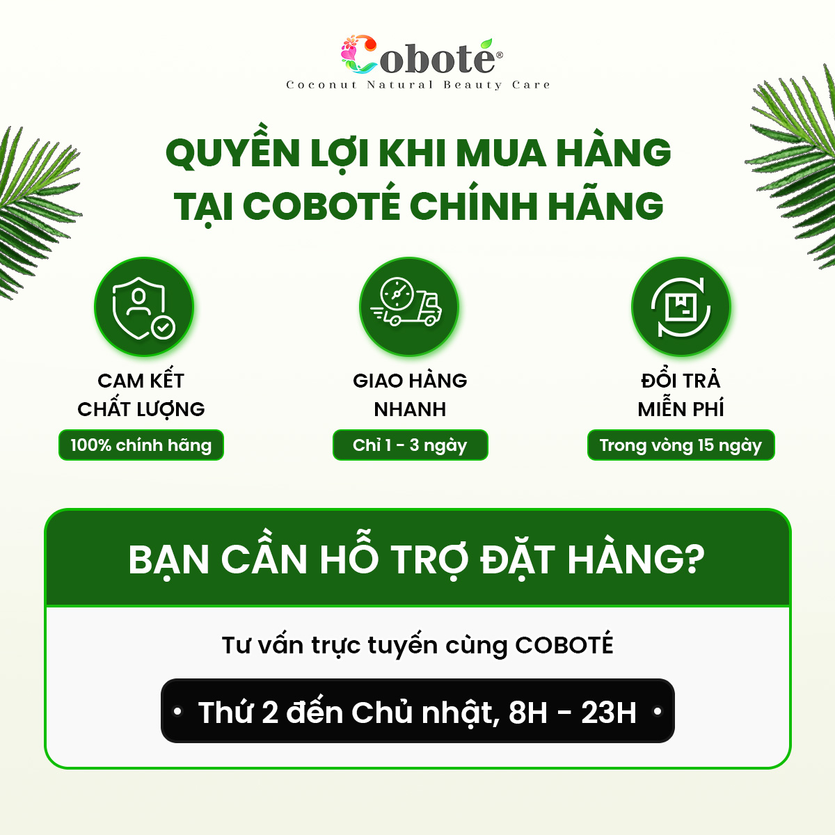 Nước rửa tay khô diệt khuẩn Cobote 30ml/100ml