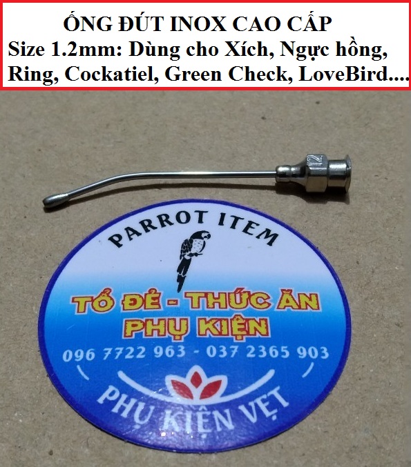 ỐNG ĐÚT VẸT NON (INOX CAO CẤP NHẬP KHẨU)