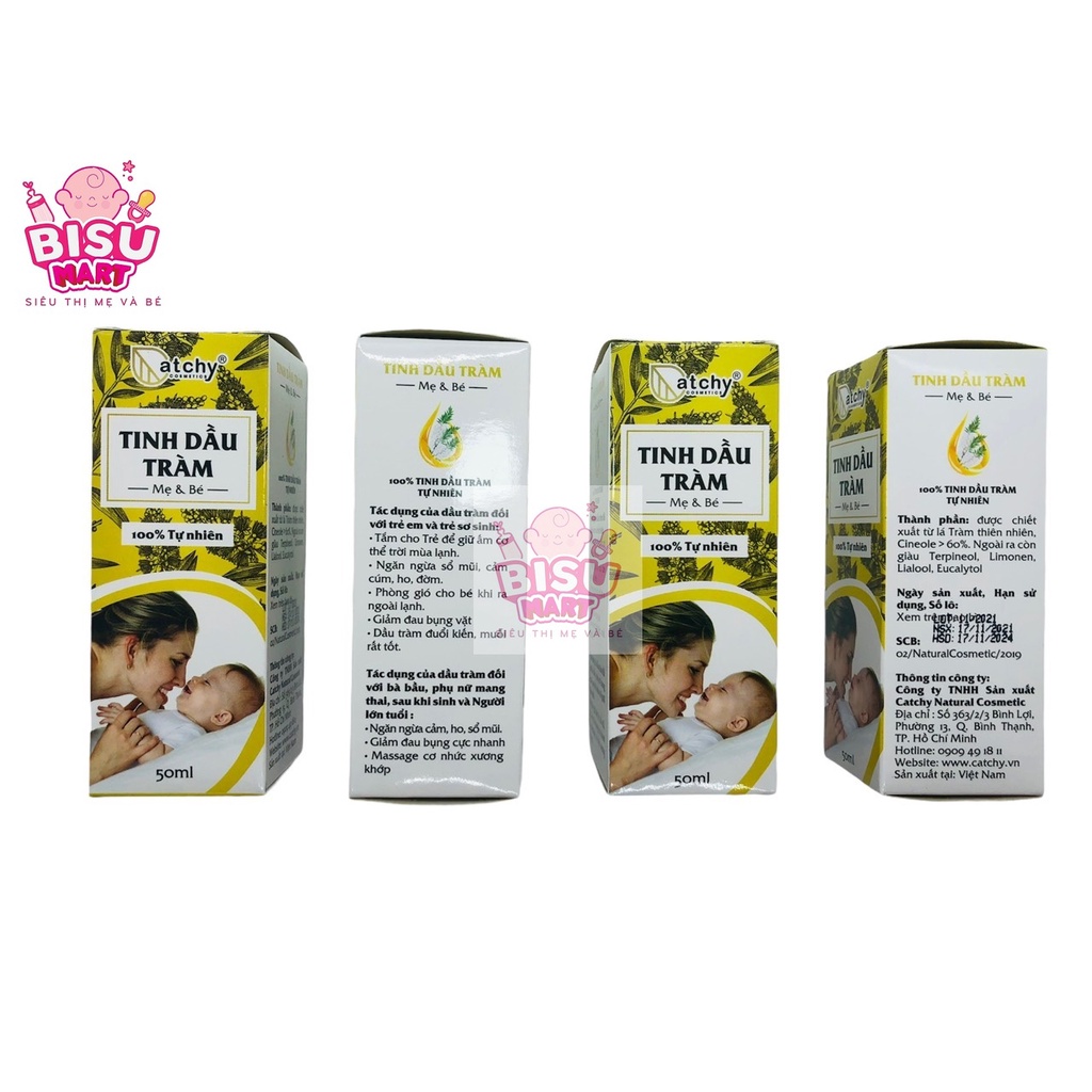 Tinh dầu tràm cho bé ATCHY 50ML